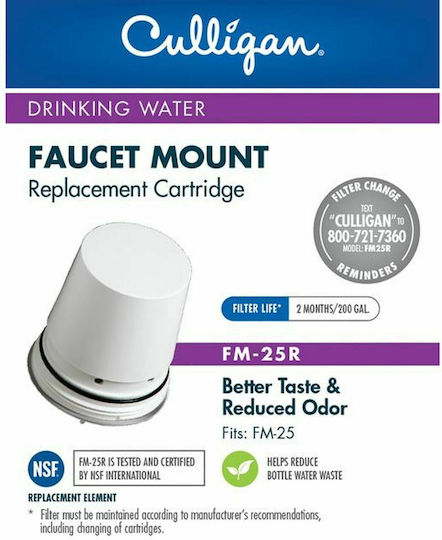 Culligan Water Filter Replacement for Faucet made of Activated Carbon 0.5 μm