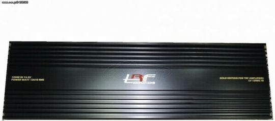 TRF Ενισχυτής Автомобилен LV 12000.1D Gold Edition 1 канал (Клас D)