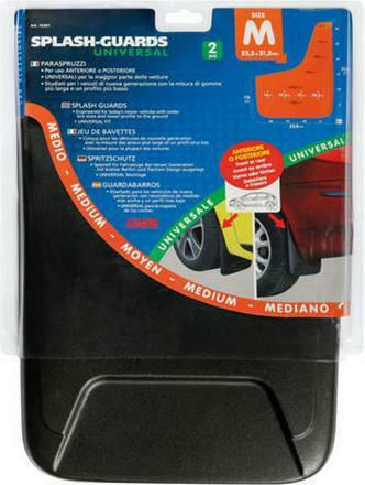 Lampa Front and Rear Car Mudguards Splash Guards Set of Mudguards Universal M 23.5x31.5cm 2pcs