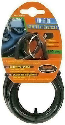 Lampa No-Ride Security Cable Αντικλεπτική Κουλούρα Κράνους 6mm 90611