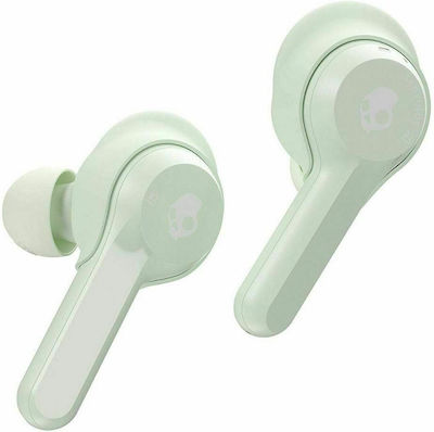 Skullcandy Indy In-ear Bluetooth Handsfree Ακουστικά με Αντοχή στον Ιδρώτα και Θήκη Φόρτισης Πράσινα