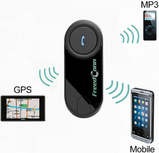 FreedConn T-COM VB Single Intercom for Motorcycle Helmet with Bluetooth