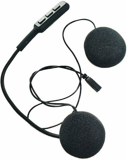 Andowl Set Headphones with Microphone Motorcycle Intercom