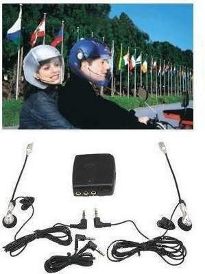 Dual Intercom for Riding Helmet