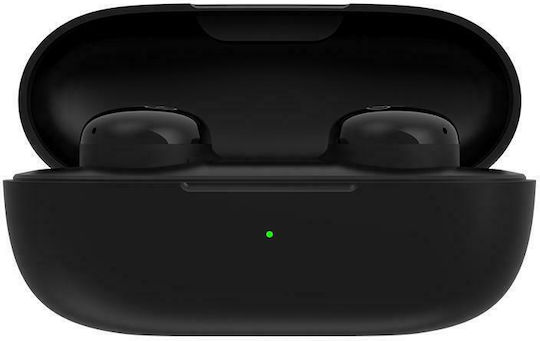 QCY T17 In-ear Bluetooth Handsfree Ακουστικά με Θήκη Φόρτισης Μαύρα