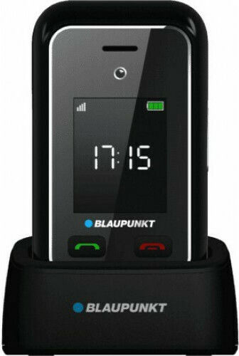 Blaupunkt BS 08 Single SIM Mobile with Large Buttons Black
