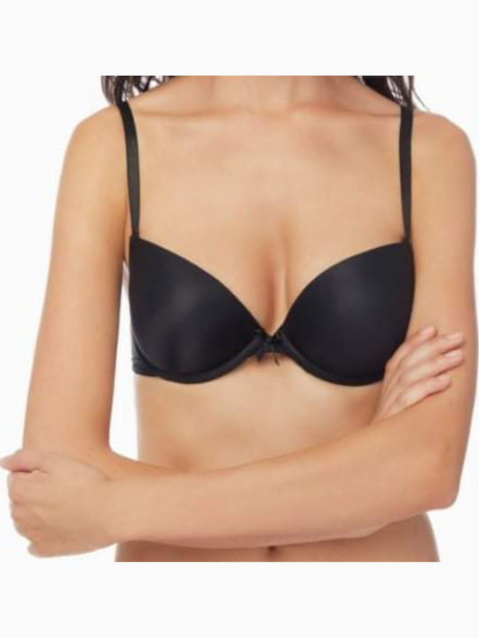 Gossip Push Up Bra Black