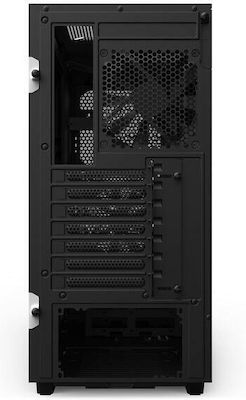 NZXT H510 Flow Gaming Midi Tower Κουτί Υπολογιστή με Πλαϊνό Παράθυρο Matte White