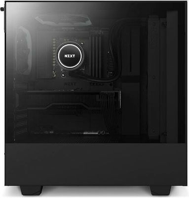 NZXT H510 Flow Gaming Midi Tower Κουτί Υπολογιστή με Πλαϊνό Παράθυρο Matte Black