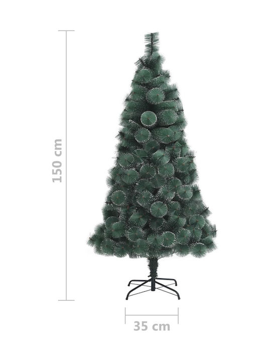 Christmas Green Tree with Metallic Base H150pcs