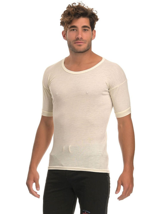 DE1210B Herren Unterhemden in Beige Farbe 1Packung