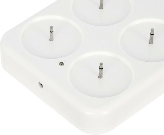 GloboStar Dekorative Lampe Wachs-Politur Weiß