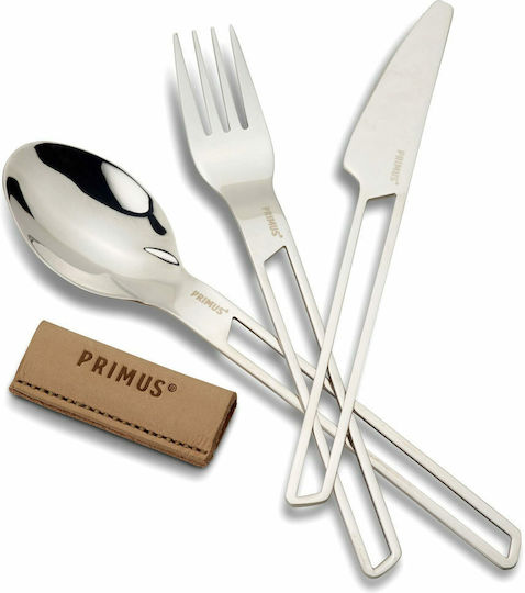 Primus Cutlery Campfire Set Tacâmuri pentru Camping Oțel inoxidabil