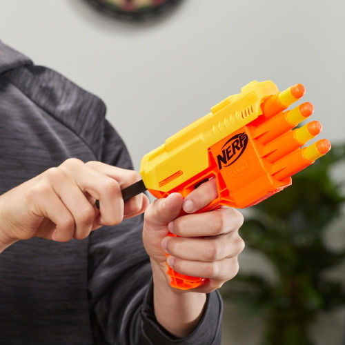 Nerf Launcher Alpha Strike for 8+ years old years Fang QS-4