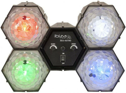 Ibiza Sound Bewegtes Licht LED JDL4-ASTRO
