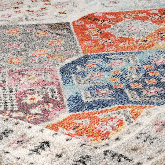 Tzikas Carpets Salsa 20049-110 Teppich Rechteckig Synthetisch,Polyester/Cotton/Leather Mehrfarbig