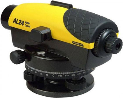 Stanley AL24 GVP Automatic Optical Level with Tripod & Rod 24x 1-77-160