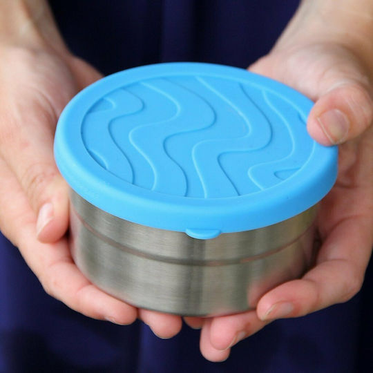 Ecolunchbox Inox Lunch Box Seal Cup Medium Blue 350ml