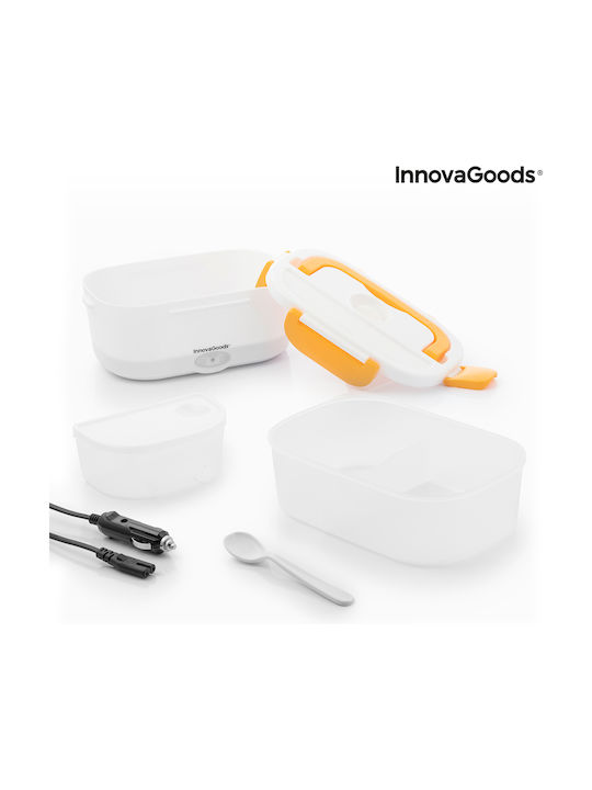 InnovaGoods Plastic Electric Lunch Box Carunch Orange 1050ml
