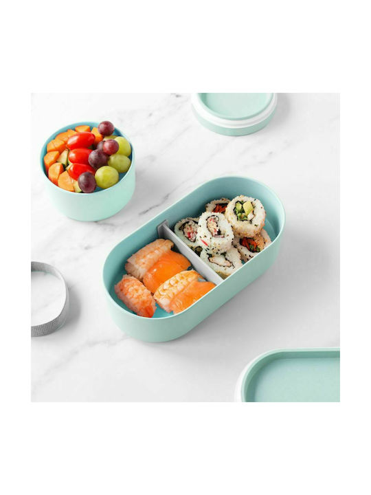 Lund London Bamboo Lunch Box Bento Grey 650ml