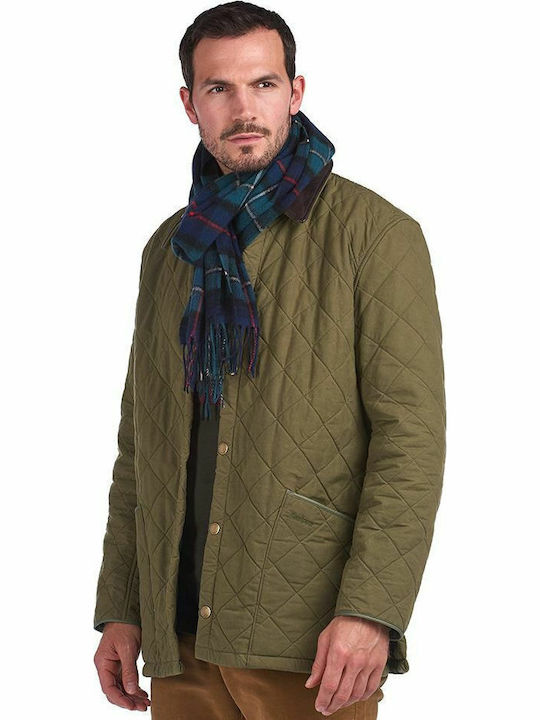Men's Cashmere Scarf Green USC0137-GN71