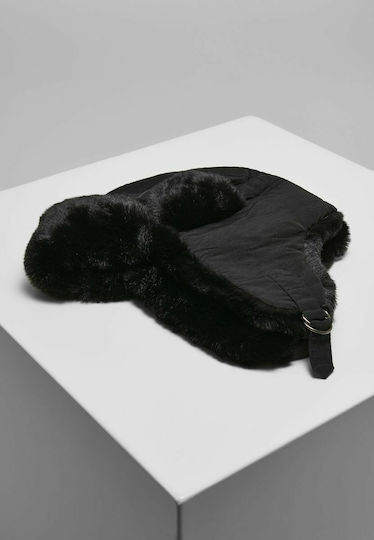 TB3870 Ohrenklappen Männer Beanie in Schwarz Farbe TB3870-00007