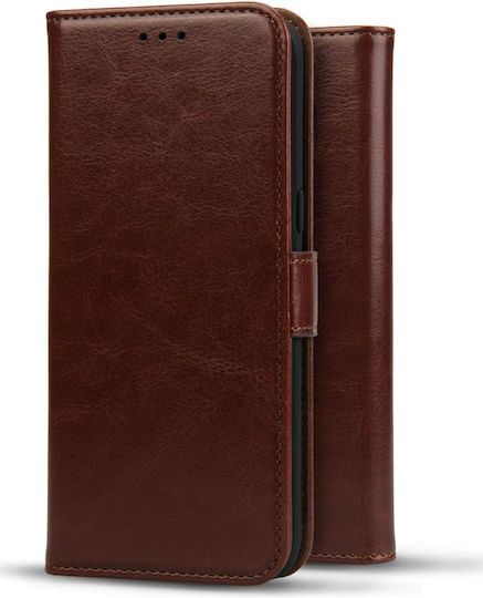 Rosso Element Wallet Piele artificială Maro (OnePlus Nord N10)