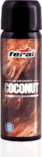 Feral Car Air Freshener Spray Fruity Collection Coconut 70ml