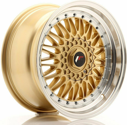 Japan Racing Wheels Jante de Aluminiu pentru Mașină JR9 17"x8.5" ET20 (5x112 out of 120.mm) Auriu JR9178592074GD