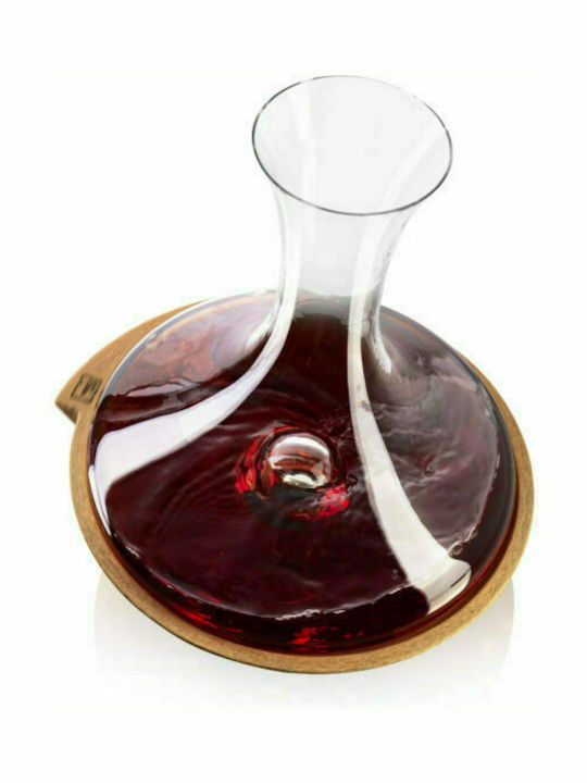 Vacu Vin Swirling Стъклен Карафа за Сервиране Вино 28бр Прозрачна 1300мл 1бр