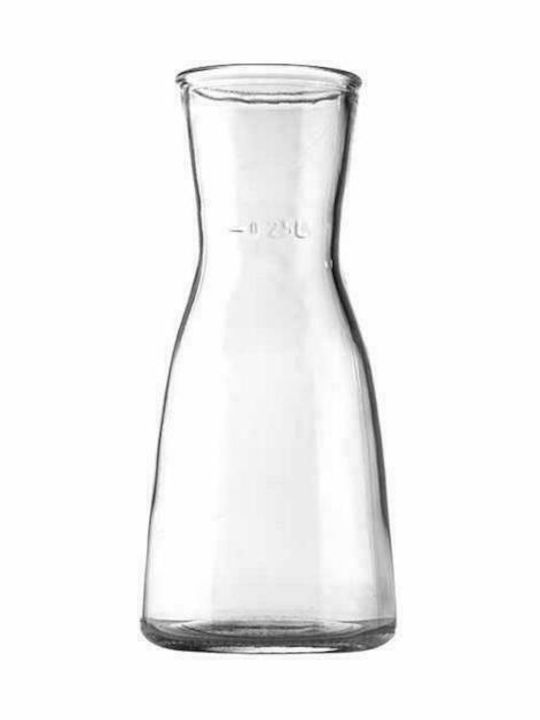 Uniglass Ossa Glas Karaffe zum Servieren Wein 21cm Transparent 500ml 1Stück