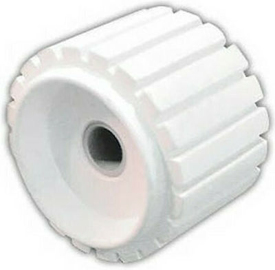 Eval Roller for Trailer Lateral 100x80x17mm White