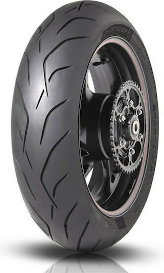 Dunlop Sportsmart MK3 180/55ZR17 73W Fără Cameră De Aer Sport Anvelopă Pentru Motociclete Partea Din Spate