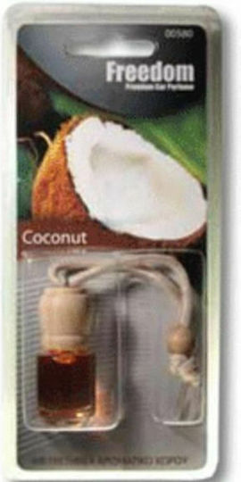 Cartech Κρεμαστό Αρωματικό Υγρό Αυτοκινήτου Freedom Coconut