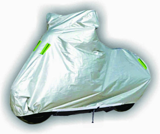 Guard Waterproof Motorcycle Cover Silver Tech L265xW105xH125cm