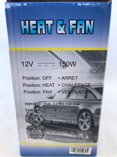 Auto Gs Car Air Heater 12V 150W