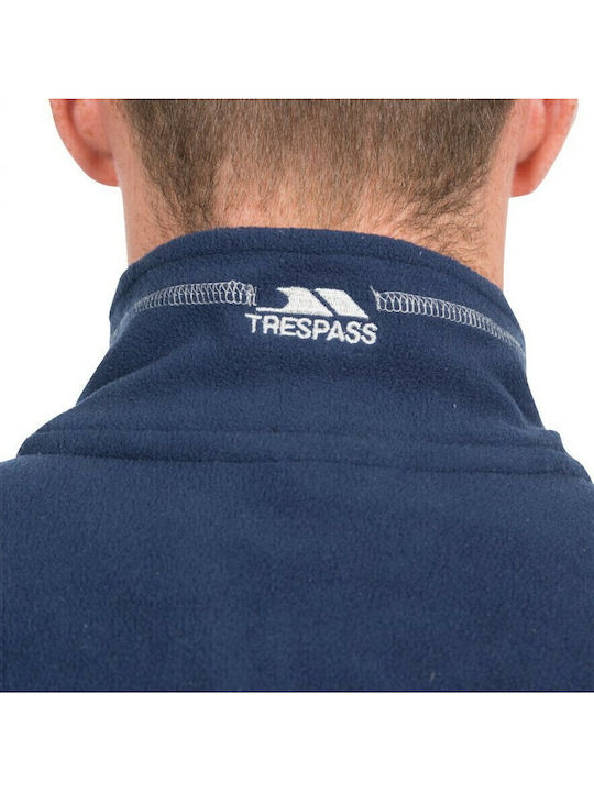 Tadwick MAFLMFTR0001 Men's Fleece Cardigan Navy Blue
