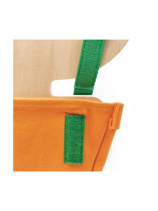Svoora Wooden Kids Wall Mounted Hanger with Hooks Cactus Polychrome 42x25x5cm