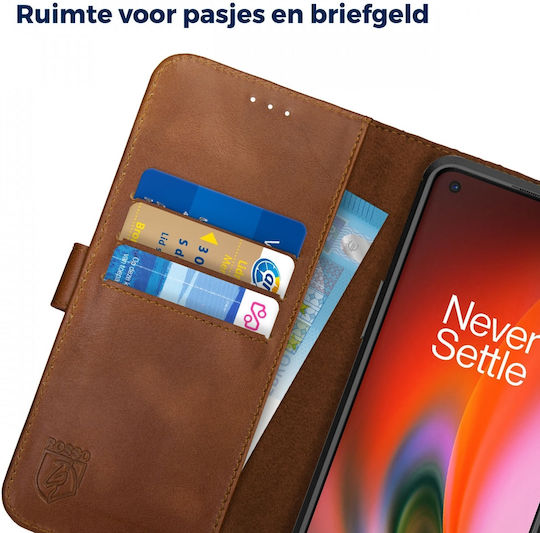Rosso Deluxe Wallet Piele Maro (OnePlus Nord 2)