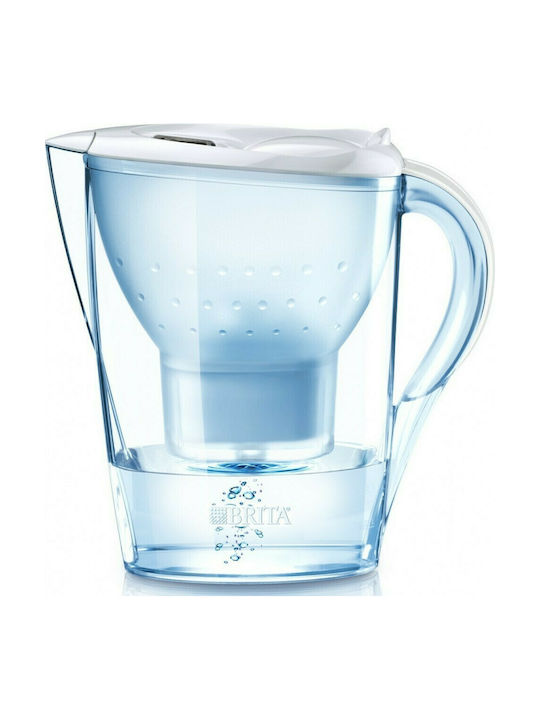 Brita Fill & Enjoy Marella XL Plastic Jug White with Replacement Filter Maxtra+ 3500ml