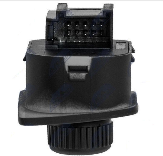 NTY Car Mirror Switch for Skoda Fabia Volkswagen Polo Black