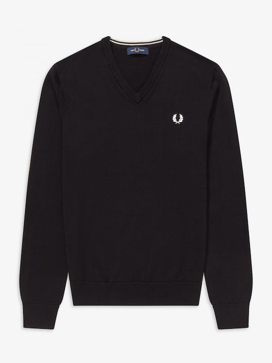 Langarm-Pullover Schwarz