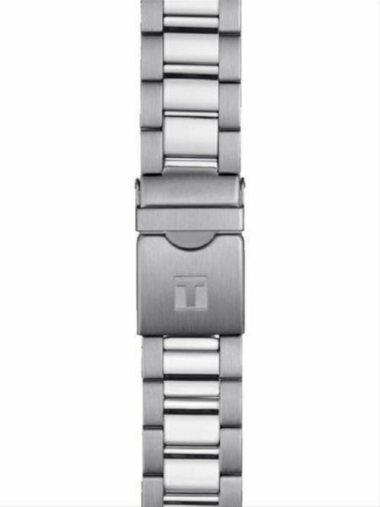 Tissot Seastar 1000 Men's Watch 45.5mm Chronograph Battery with Silver Metal Bracelet