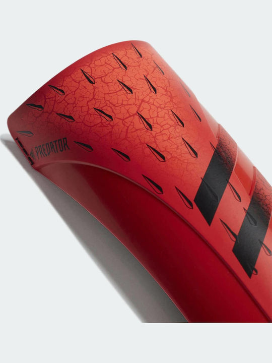 adidas Predator Match Kids Soccer Shin Protectors Red GR1526