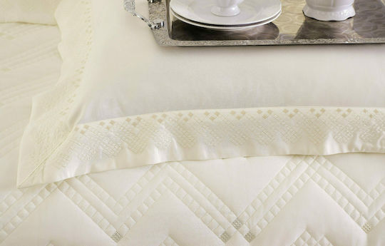 Rythmos Lizzie Νυφικό Σετ 7τμχ Ecru 235x250cm Rythmos Lizzie Νυφικό Σετ 7τμχ Ecru 235x250cm