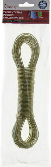Viosarp Washing Line Rope in Gray Color 10m