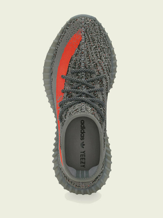 Adidași Yeezy Boost 350 V2 Beluga RF / Gri Steeple / Roșu Solar