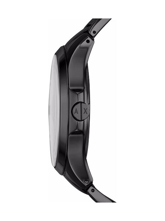 Armani Exchange Watch Battery with Black Metal Bracelet AX2104