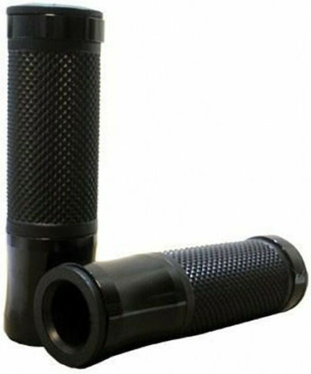 Xinli Motorradlenkergriffe XL282 Aluminium 12cm in Schwarz Farbe 265-00-32821