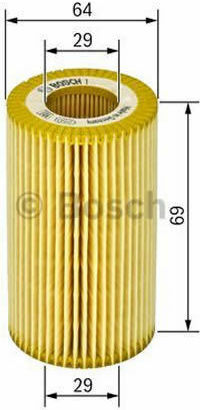 Bosch Car Oil Filter P9249 for Citroen Φίλτρο Λαδιού Αυτοκινήτου για Citroen C2/C3/C4/C5- Picaso- Xsara